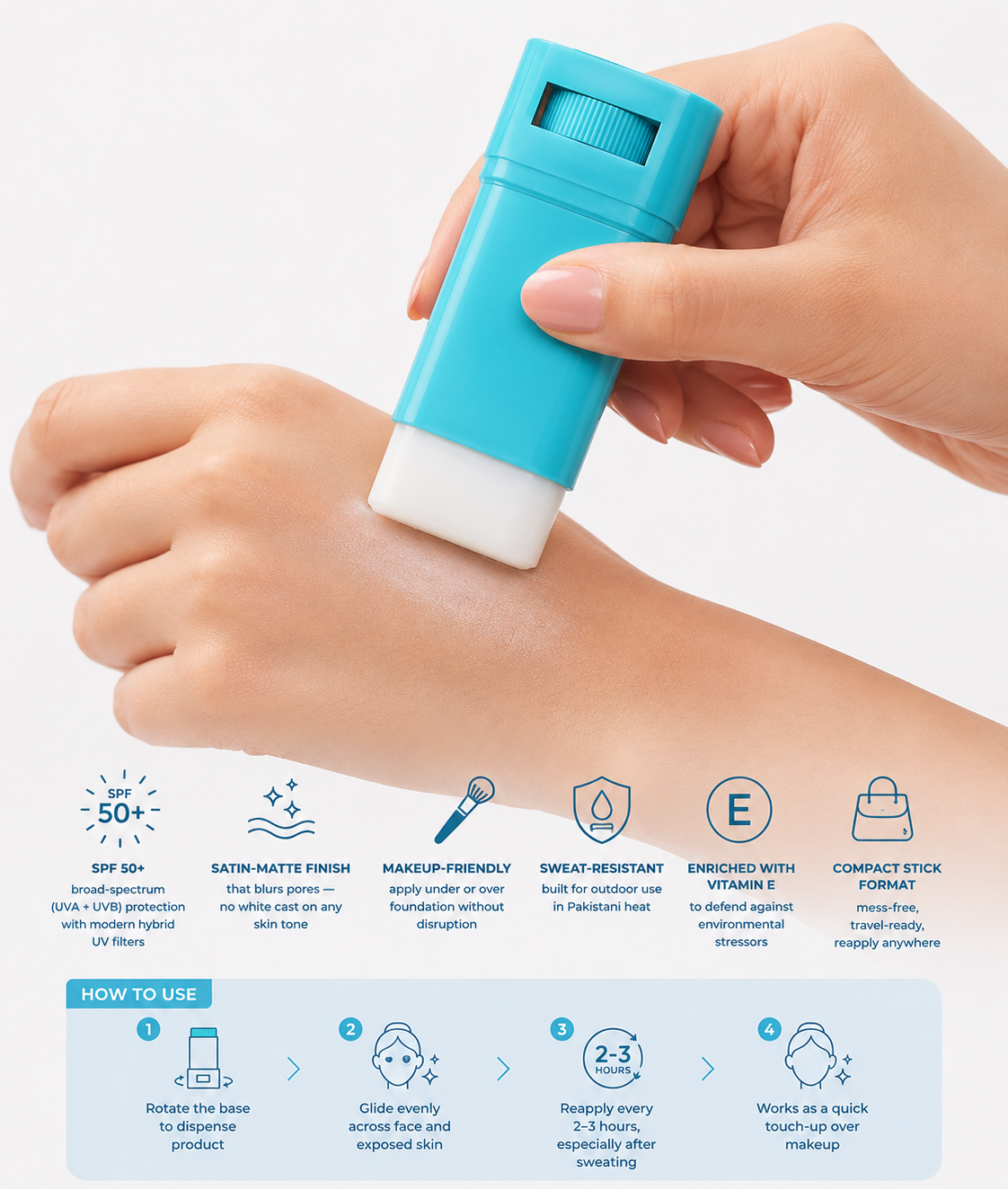 Matte Sunstick SPF 50+ PA++++