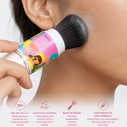 Cloud Cover Mattifying SPF 50+ Setting Powder